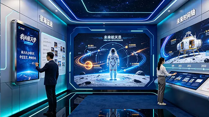 航空航天展厅-未来航天·星海征途