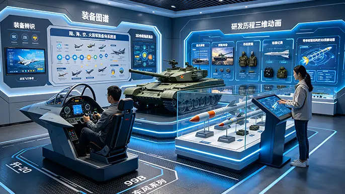 国防科技展厅-认知训练·钢铁长城