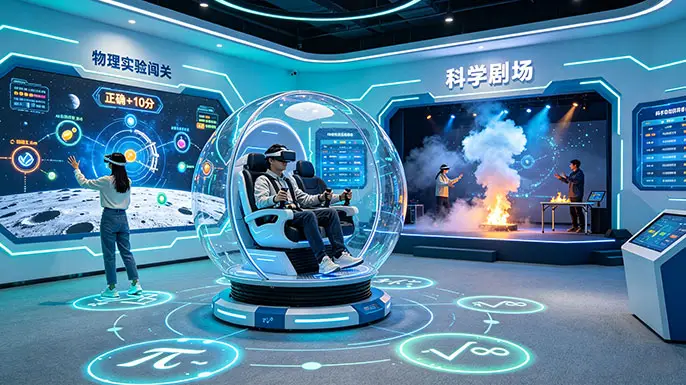 科学技术展厅-沉浸体验·玩转科学