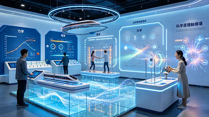 科学技术展厅-基础科学·探秘法则