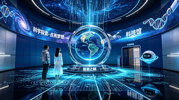 科学技术展厅-序厅·科学之门