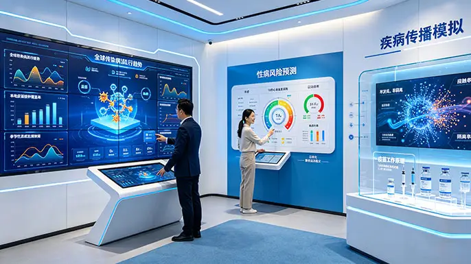 智慧健康科普馆-疾病防控·科学防御