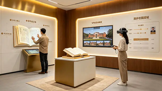 东台中学校史馆-互动体验区
