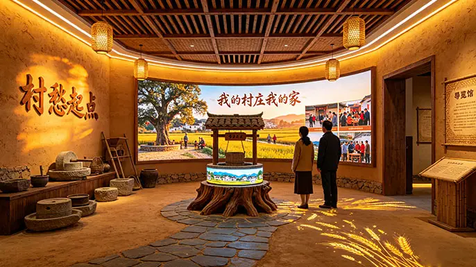 村史馆-序厅·乡愁起点