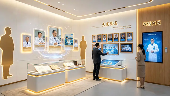 医院院史馆-名医风采·大医精诚