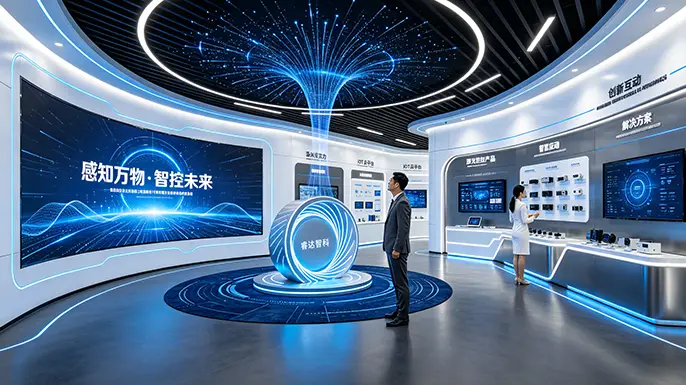 睿达智科产品展厅-展厅全景