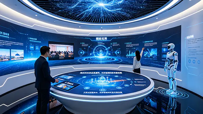 海沃科多媒体展厅-未来影音与概念体验区