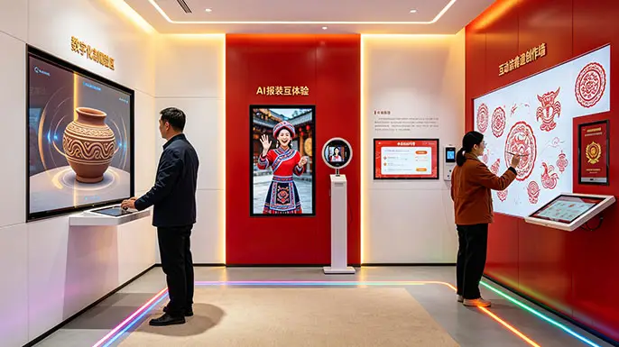 非遗展馆-技艺互动·体验非遗
