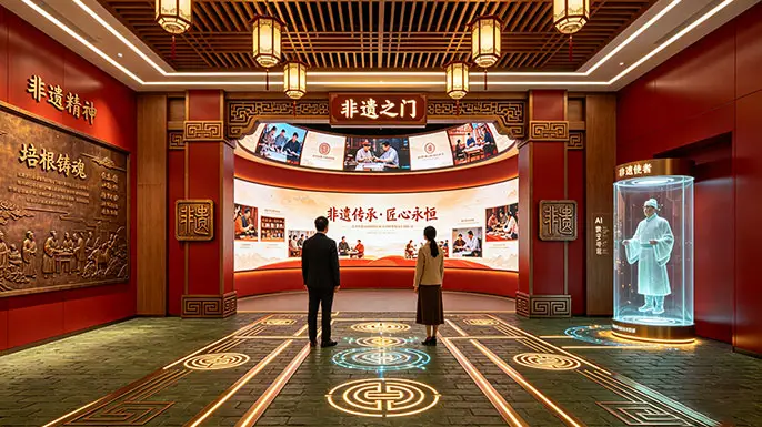 非遗展馆-序厅·非遗之门