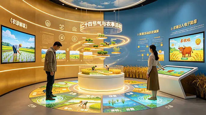 农耕展厅-节气农耕·四时有序