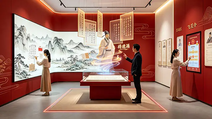 传统文化展厅-诗词歌赋·风雅颂