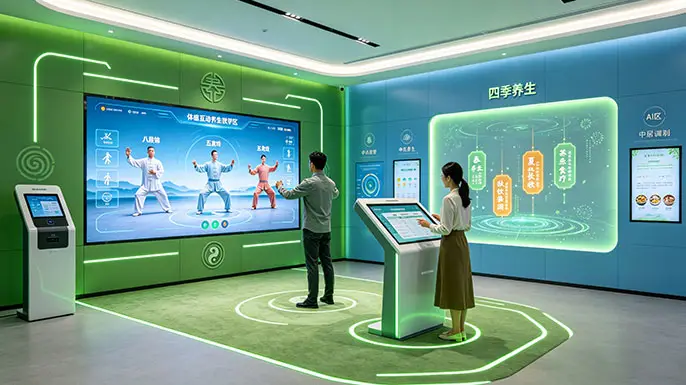中医药文化展厅-诊疗技艺·岐黄之术