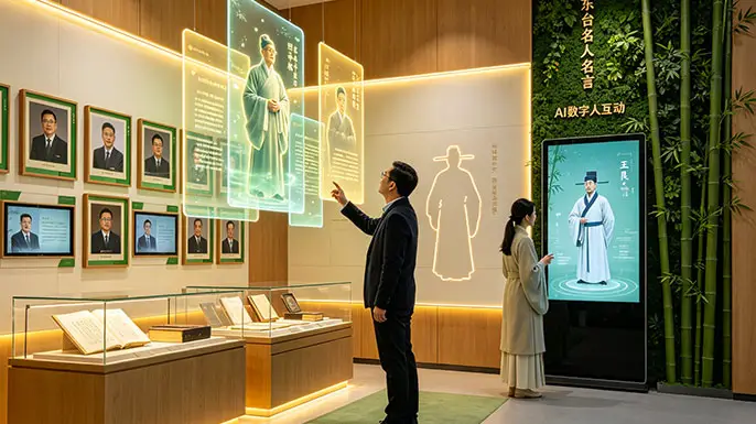 校史馆展厅-人物风采·名师高徒