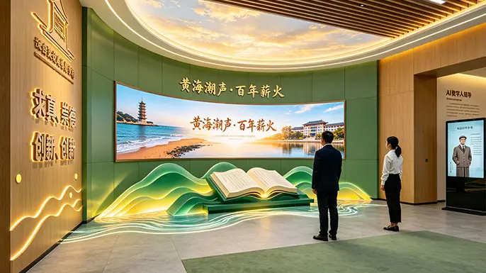 校史馆展厅-序厅·海韵文脉