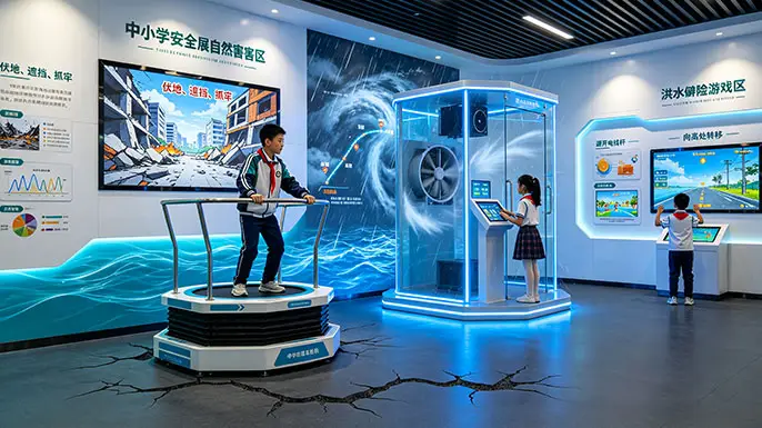 小学安全教育展馆-自然灾害·科学避险