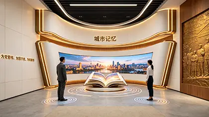 北溟创艺展示-政府展厅内容制作