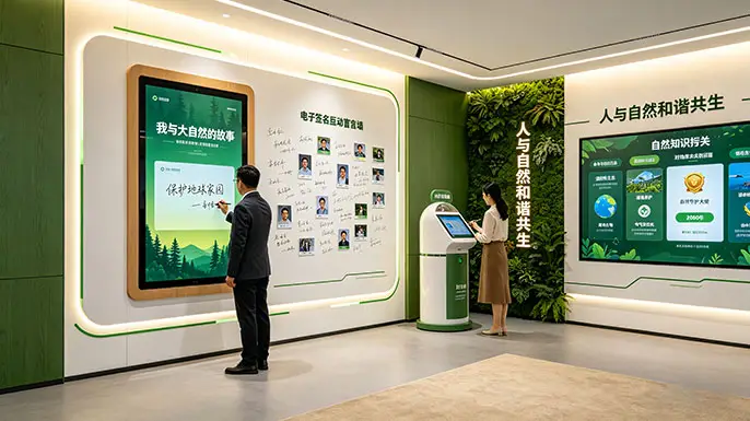 国家湿地公园科普馆-尾厅·守护自然