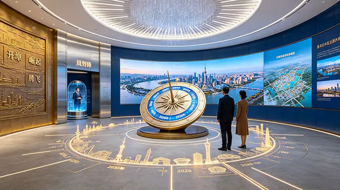 国土空间规划馆-序厅·时光启航