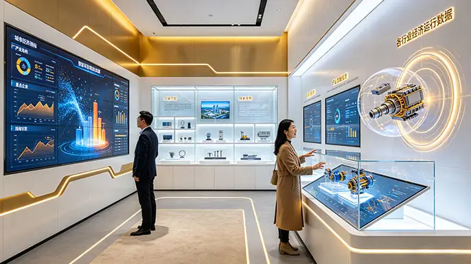 高新区产业展示中心-经济实力·产业高地