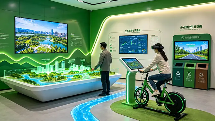 高新区产业展示中心-生态宜居·美丽家园