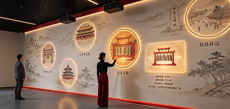 北溟创艺展示-互动投影
