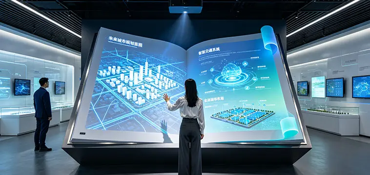 北溟创艺展示-虚拟翻书